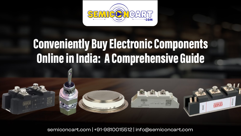 Conveniently Buy Electronic Components Online in India: A Comprehensive Guide